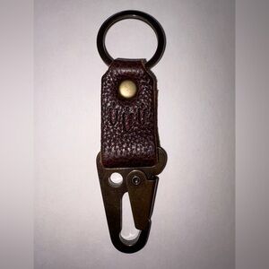 Short Keyring & Rifle Clip by Portland Leather Goods